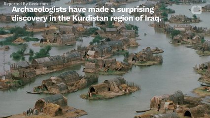 Dig It: Dried-Up Reservoir Reveals Ancient Iraqi Palace