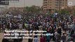 Massive Protest In Sudan Demands Military Hand Over Power To Civilian Rule