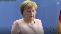 Health Concerns Raised After German Chancellor Angela Merkel Is Seen Shaking At Public Event