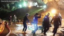 Thai Soccer Team Revisits Cave To Honor Diver Who Died In Rescue