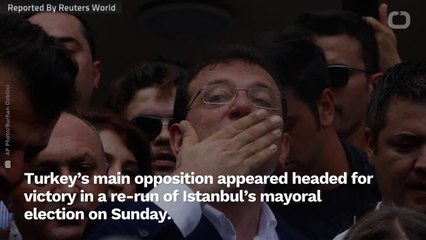 In Istanbul Mayoral Vote Do-Over, Erdogan's Party Is Taking A Beating