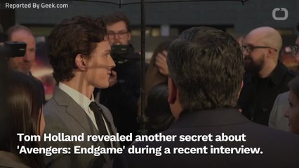 Download Video: Tom Holland Spills the Beans on Major ‘Avengers: Endgame’ Spoiler