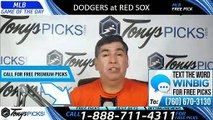 Dodgers Red Sox MLB PIck 7/12/2019