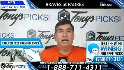 Braves Padres MLB Pick 7/12/2019