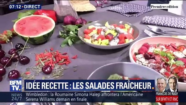 Idée recette: les salades fraîcheur