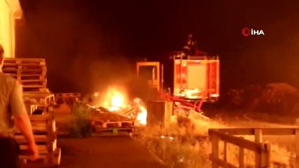Organize Sanayi Bölgesi'nde yangın