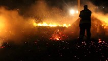 Erzincan'da Organize Sanayi Bölgesinde yangın