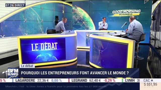 Nicolas Doze VS Jean-Marc Daniel: Pourquoi les entrepreneurs font avancer le monde ? - 12/07