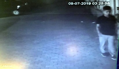 Motosiklet hırsızları güvenlik kamerasından kaçamadı