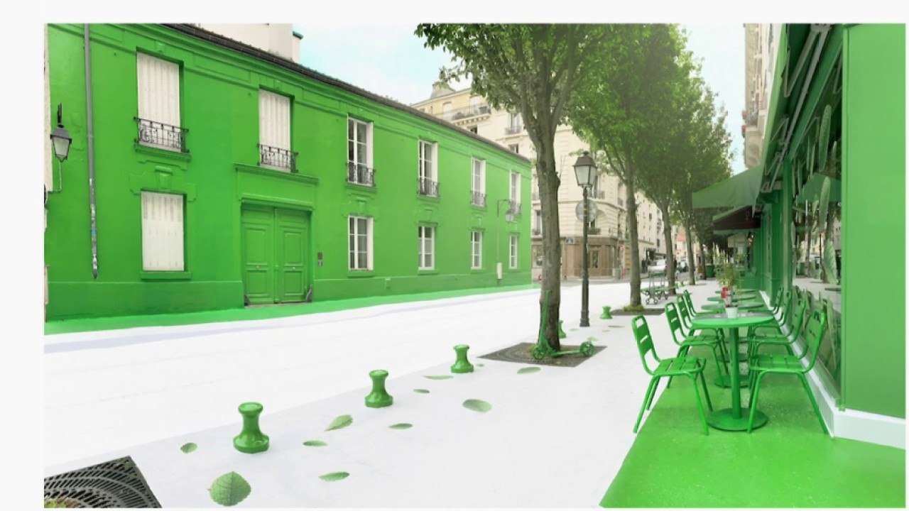 La Butte-aux-Cailles se pare de vert