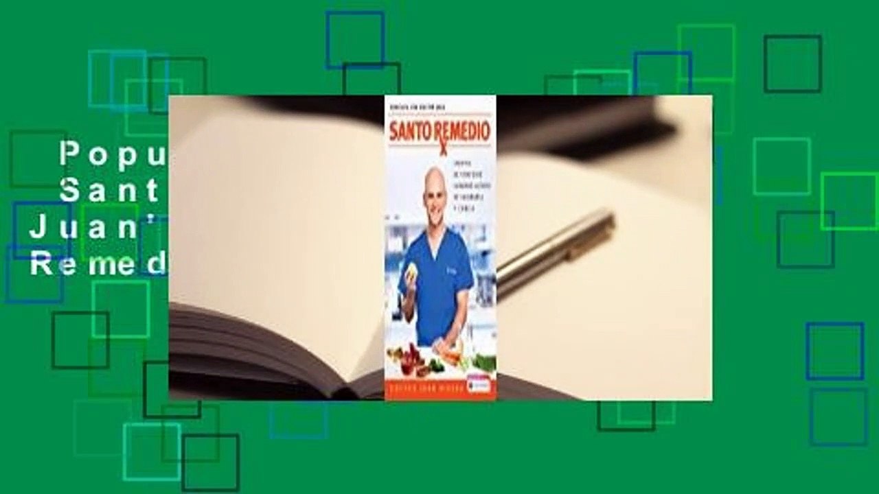 Popular to Favorit  Santo Remedio / Doctor Juan's Top 100 Home Remedies by Rivera
