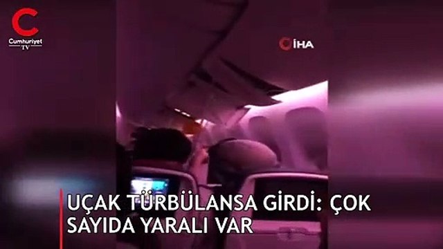 Türbülansa giren Air Canada uçağı acil iniş yaptı: 39 yaralı