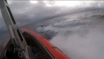 Espectaculares imágenes de la detención de un narcosubmarino en alta mar