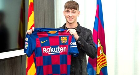 Barcelona, 16 yaşındaki Louie Barry'yi transfer etti
