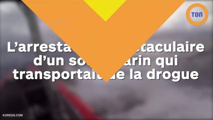 L'arrestation spectaculaire d'un narco sous-marin