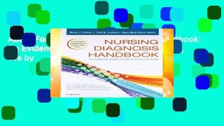 About For Books  Nursing Diagnosis Handbook: An Evidence-Based Guide to Planning Care, 11e by