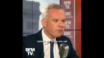 Au bord des larmes, François de Rugy répond aux accusations de Mediapart