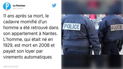 Nantes : Un homme retrouvé chez lui... onze ans après sa mort