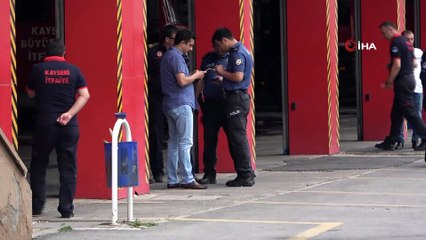 Kayseri İtfaiyesinde Şüpheli Paket Alarmı