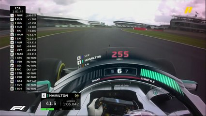 هاميلتون في لفة صاروخية في تجارب بريطانيا