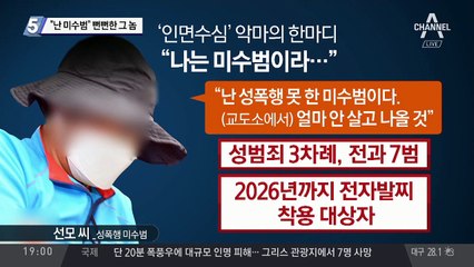 “난 미수범” 뻔뻔한 그 놈