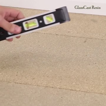 Laying Penny Floor Using Epoxy Resin And Lots Of Pennies