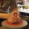 Making a Pierced Pottery Candle Holder on the Wheel