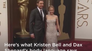 What Kristen Bell & Dax Shepard’s Body Language Says About Their Relationship