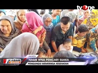 WNA Pencari Suaka Jalani Pemeriksaan Kesehatan