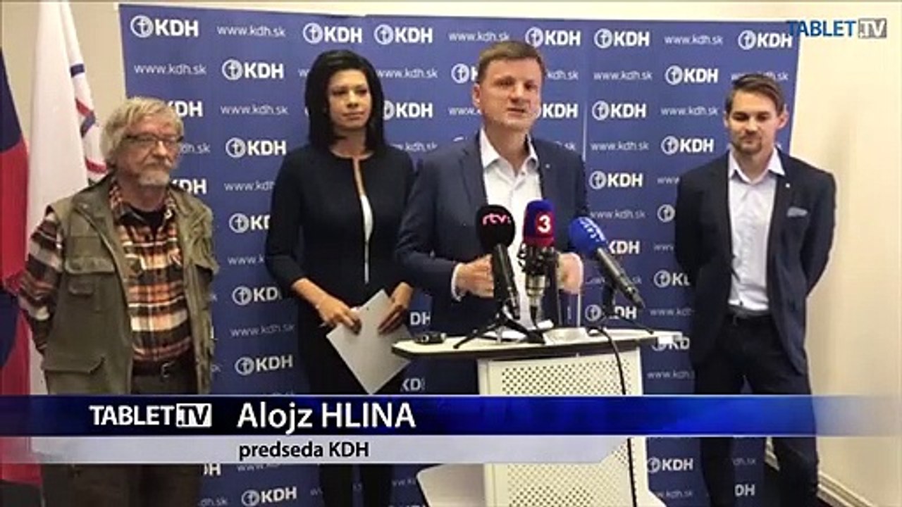 ZÁZNAM: TK Kresťanskodemokratického hnutia