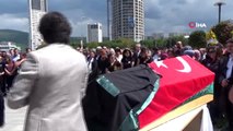 Ümraniye'de başından vurularak öldürülen avukat için adliyede cenaze töreni