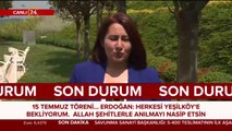 Cumhurbaşkanı Erdoğan'dan 15 Temmuz mesajı