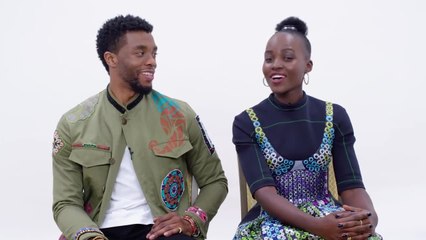 Black Panther Cast Answers the Web's Most Searched Questions