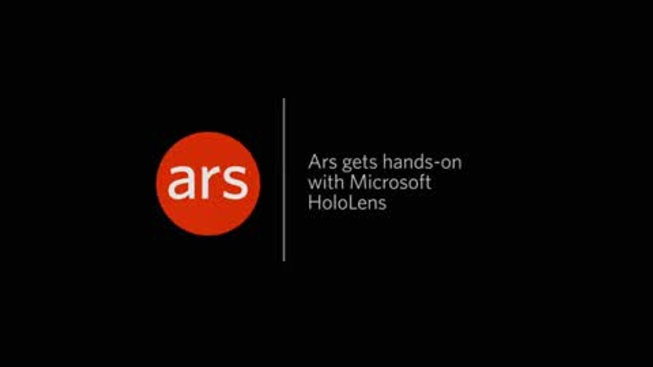 The HoloLens in action