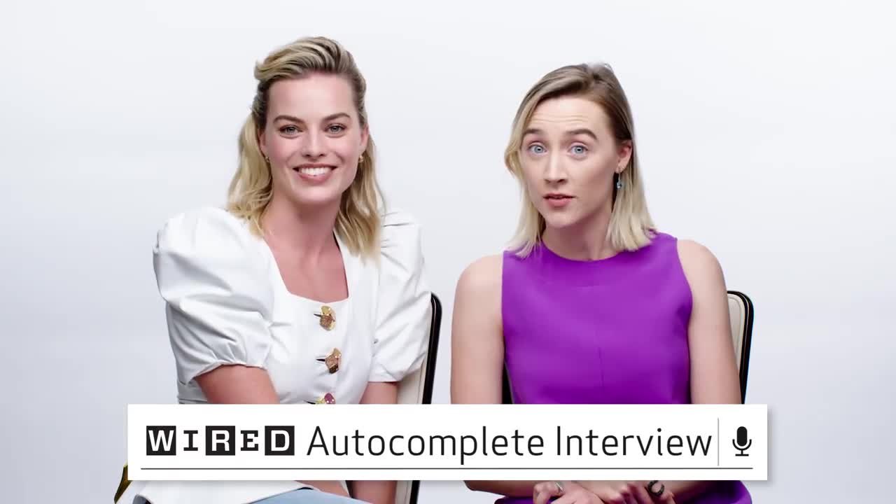 Margot Robbie & Saoirse Ronan Answer the Web's Most Searched Questions