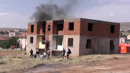 Kırşehir'de deprem ve afet tatbikatı