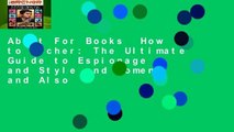 About For Books  How to Archer: The Ultimate Guide to Espionage and Style and Women, and Also