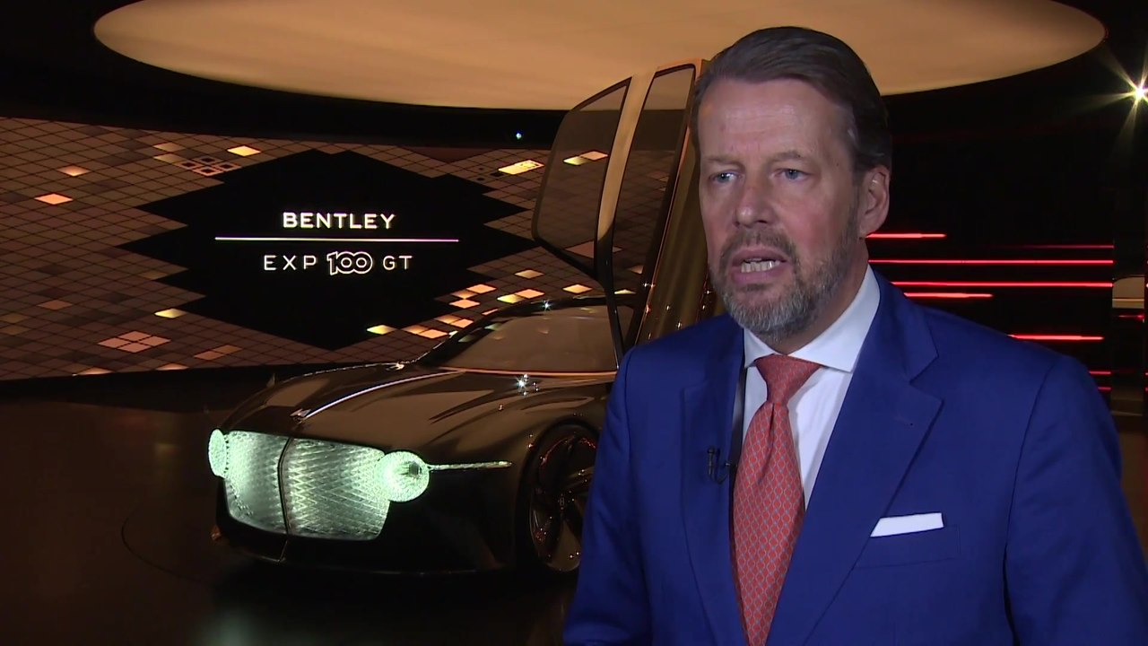 Bentley definiert die Zukunft des Grand Touring mit dem Bentley EXP 100 GT - Stefan Sielaff
