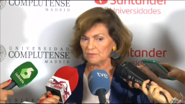 Calvo: Salvo Pedro Sánchez, los demás somos todos prescindibles, yo la primera