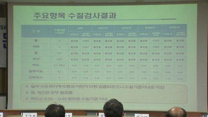 서울시 "문래동 수질 정상화...식수 제한 해제" / YTN