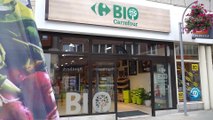 Ouverture de magasin carrefour bio