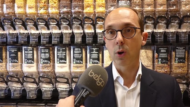 Geoffroy Gersdorff (secrétaire général de Carrefour Belgique): C'est l'objectif de développer les magasins Carrefour BIO en Wallonie, à Bruxelles et en Flandre