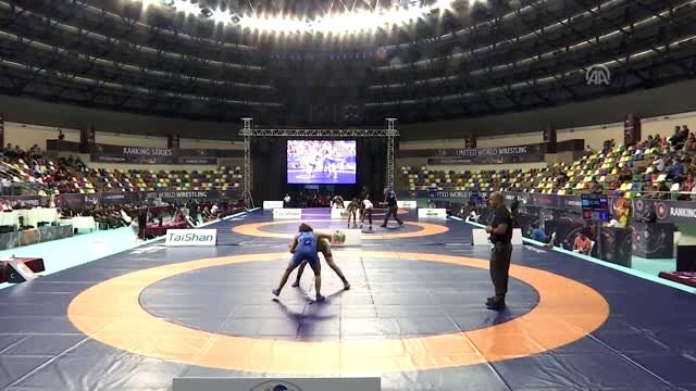 47. Uluslararası Yaşar Doğu Serbest Güreş Turnuvası - Taha Akgül yarı finale yükseldi