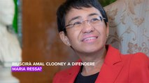 Amal Clooney è il nuovo avvocato di Maria Ressa