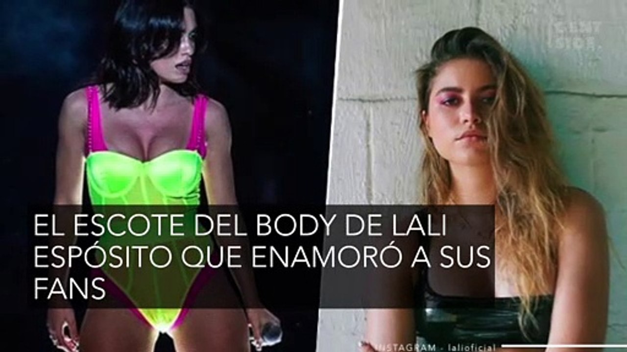 El escote del body de Lali Espósito que enamoró a sus fans y a Sofía Reyes 19326-ES