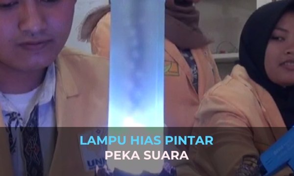 Lampu Hias Pintar Peka Suara