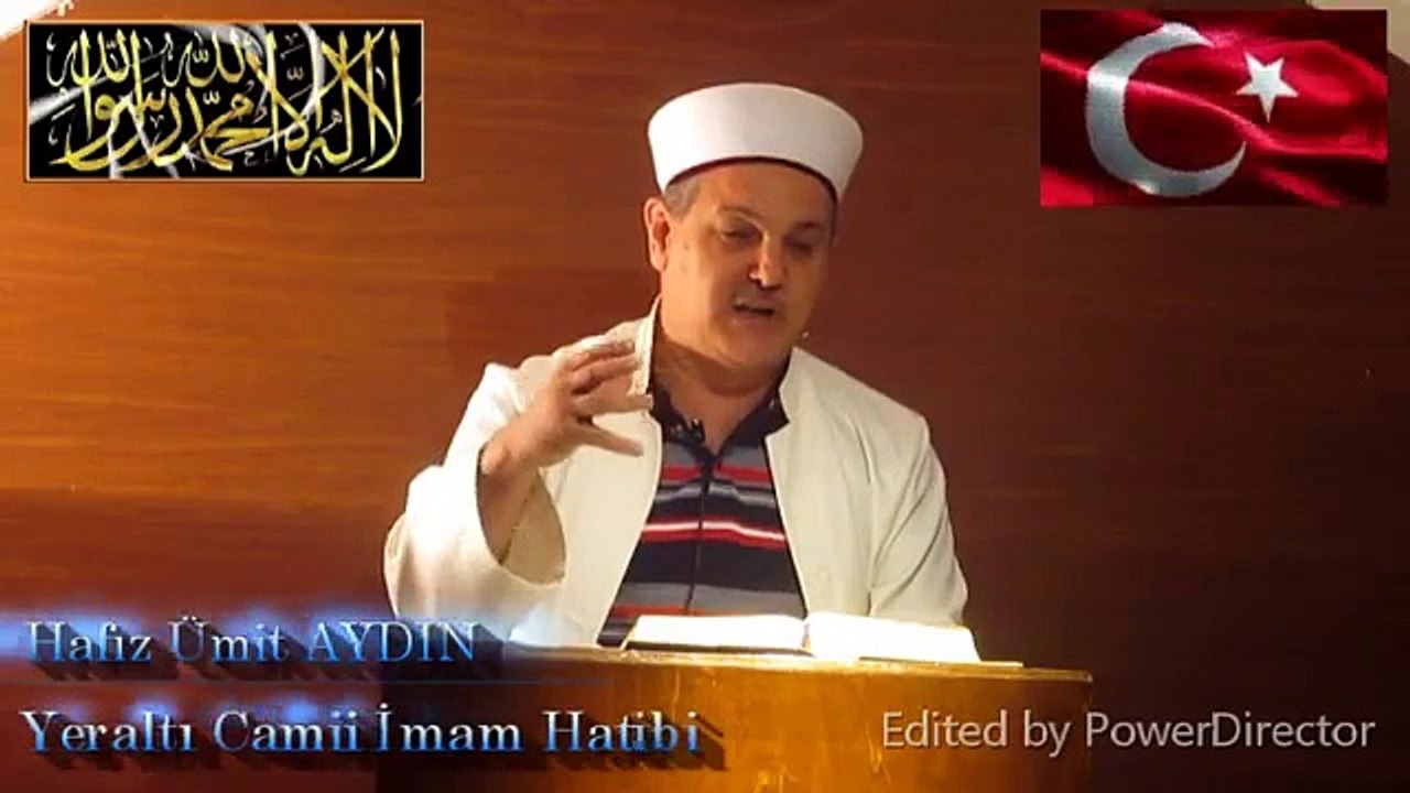Hafız Ümit AYDIN / GURUR KİBİR RİYA GÖSTERİŞ - Cuma Vaazı