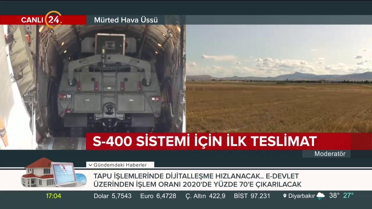 S-400'ler Türkiye'de