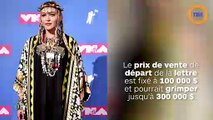 La lettre de rupture de Tupac à Madonna vendue aux enchères