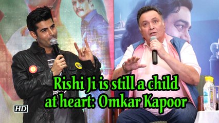 Rishi Kapoor is still a child at heart: Omkar Kapoor